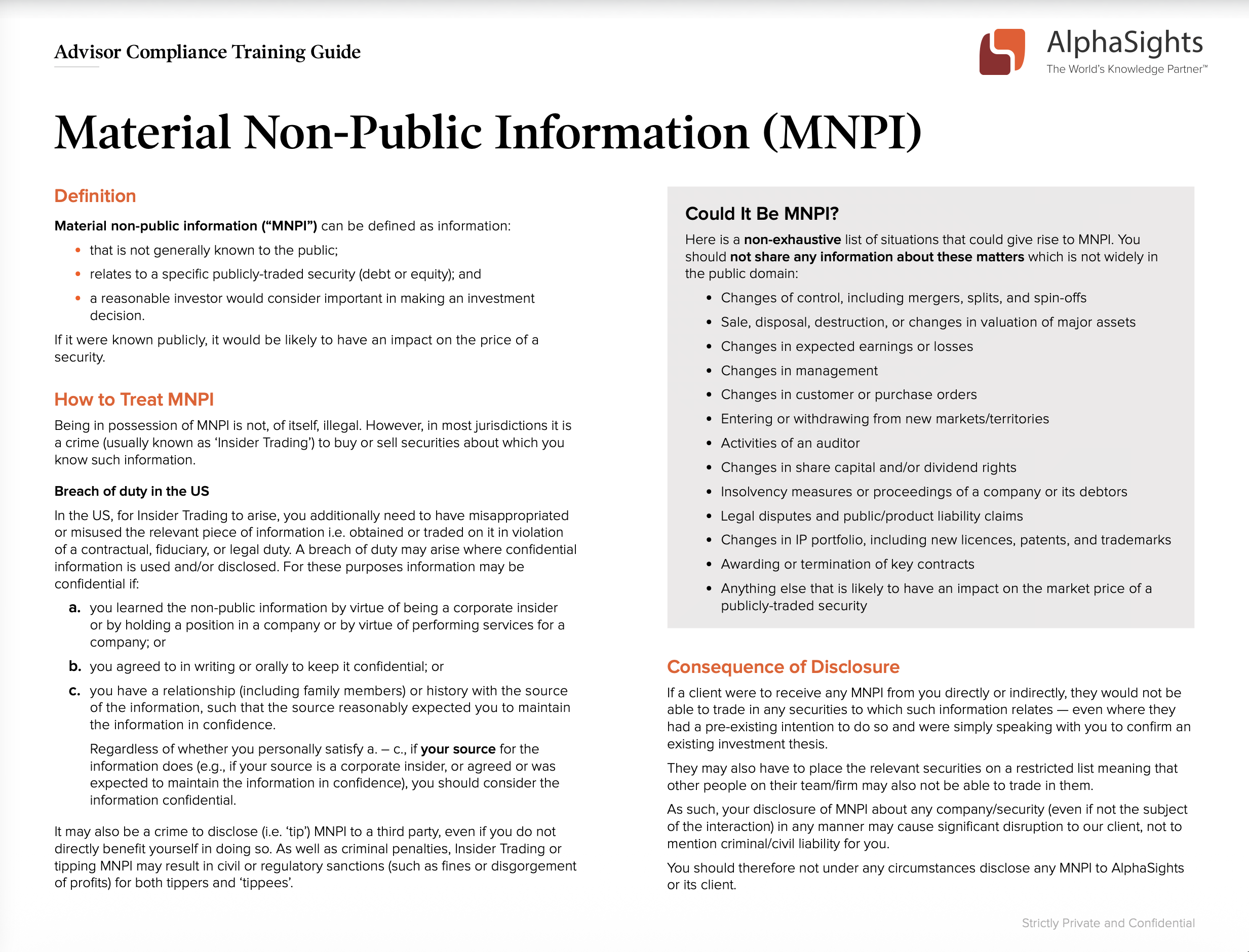 AlphaSights — Coaching framework